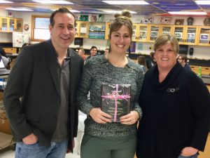 Mrs. Bynum awarded for brilliant teaching