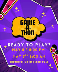 Game-a-thon night.